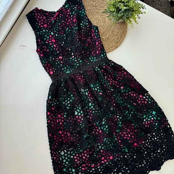 Anthropologie Wolven Terrace Sheath Dress‎ Size 4 - Picture 6 of 10